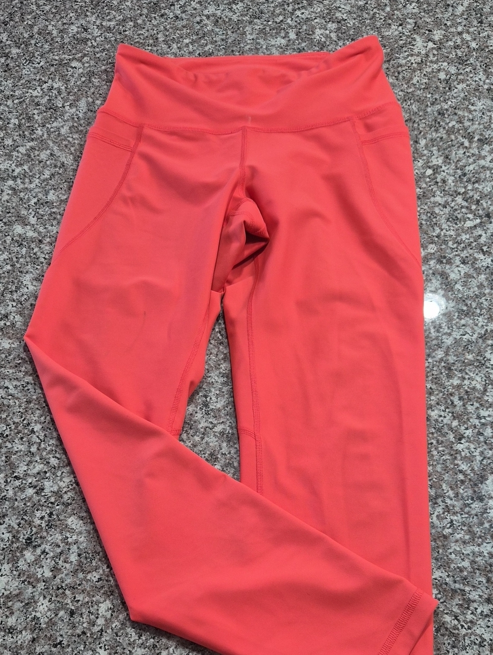 Orange Active Leggings
